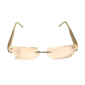 Chartreuse Titan Rimless Glasses